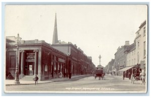 c1940's High Street Bridgewater Somerset England Vintage RPPC Photo Postcard