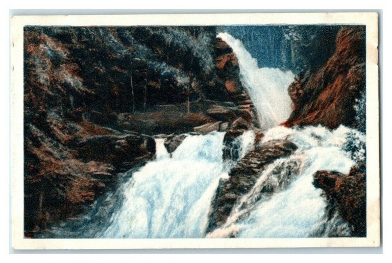 Reichenbachfal, Basel, Largest Waterfalls, Echte Wagner German Trade Card *VT31W