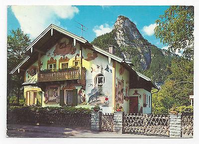 Oberammergau Germany Little Red Riding Hood House Luftlmalerei Rotkappchenhaus