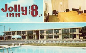 The Jolly Inn Motel - Valdosta, Georgia Vintage Postcard