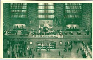 Postcard TRAIN STATION SCENE New York City New York NY AN8901