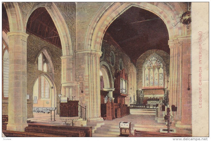 Ledbury , England , PU-1905 ; Church Interior