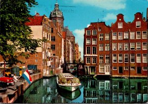 Netherlands Amsterdam The Little Lock Tour Boat