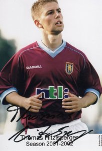 Thomas Hitzlsperger West Ham Football 2001 2002 Season Hand Signed Photo