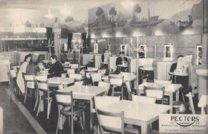 Washington DC Pectors Restaurant Dining Room Real Photo Vintage Postcard AA23393