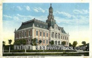 Hall County Court House in Grand Island, Nebraska