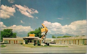 View of the Western Motel, Hwy 30 Baker OR Vintage Postcard T79