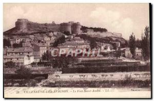 Old Postcard Villeneuve Avignon The Fort Saint Andre