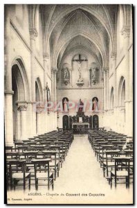 Old Postcard Angers Chapel of the Capuchin Convent