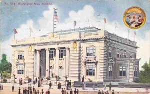 Washington State Building Alaska Yukon Exposition Seattle WA 1909 postcard