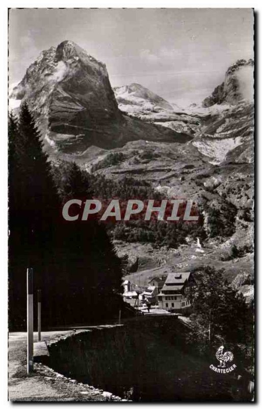Old Postcard Vallee d & # 39ossau spa Route Col d & # 39Aubisque has Gourette