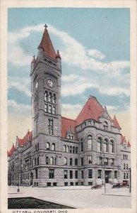 City Hall Cincinnati Ohio 1918