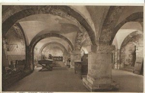 London Postcard - Westminster Abbey - Norman Undercroft   ZZ18