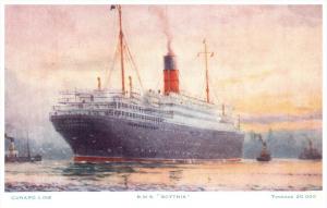 5299  R.M.S. Scythia  Cunard Line