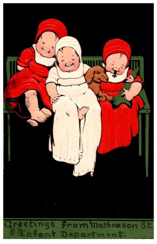 Rhode Island Greetings Mathewson Street Infant Department