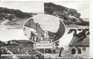 Lancashire Postcard - Views of Heysham - Real Photograph -  9112A