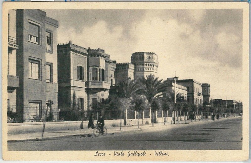 60678 - vintage postcard - LECCE Citta': Viale GALLIPOLI 1949-