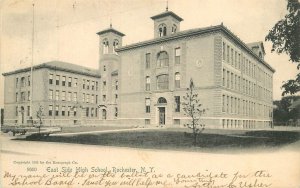 1908 New York Rochester East Side High School Rotograph Postcard 22-11656