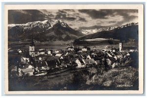 Leoben District Styria Austria Postcard General View Trofaiach c1930s RPPC Photo