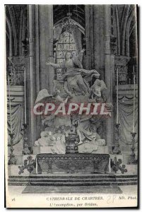 Old Postcard Cathedral of Chartres Assumption by Bridan
