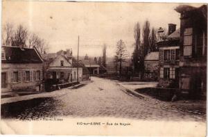 CPA VIC-SUR-AISNE Rue de Noyon (280147)