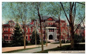 Postcard SCHOOL SCENE Greeley Colorado CO AQ8872