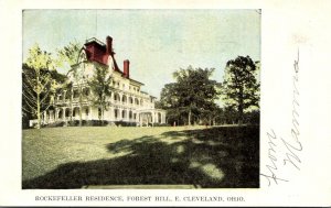 Ohio East Cleveland Forest Hill Rockefeller Residence