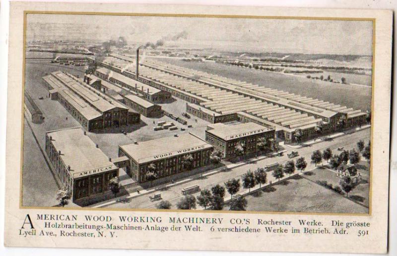 American Wood Working Machinery Co, Rochester NY