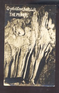 RPPC BERKS COUNTY PENNSYLVANIA PA. CRYSTAL CAVE INTERIOR REAL PHOTO POSTCARD