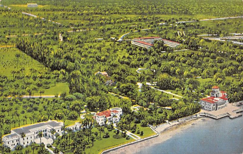 Ringling Museum of Art Aerial View Sarasota FL