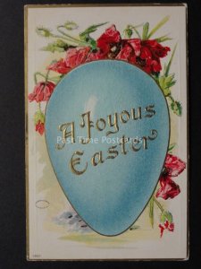 Poppies: A JOYOUS EASTER c1908 by Julius Bien & Co N.Y. 4802 - Donate to R.B.L.