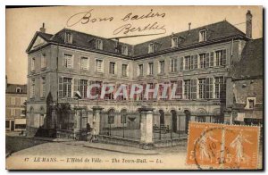 Old Postcard Le Mans City Hotel