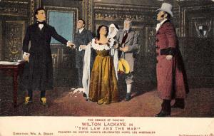 Wilton Lackaye in The Law and The Man the rescue of Fantine antique pc Y13559