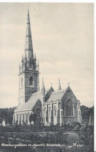 Wales Postcard - Bodlewyddan or Marble Church - Denbighshire - Ref ZZ4290