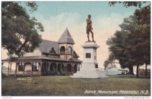 Burn's Monument, Fredericton, New Brunswick, Canada, 1900-1910s