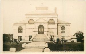 C-1910 Memorial Library RPPC Photo Postcard Rutland Vermont RPPC 11250