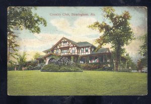 BIRMINGHAM ALABAMA COUNTRY CLUB GOLF COURSE VINTAGE POSTCARD