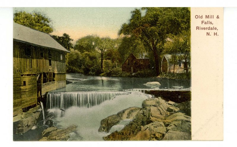 NH - Riverdale. Old Mill & Falls