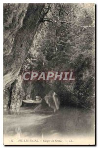 Old Postcard Aix les Bains Gorges Sierroz