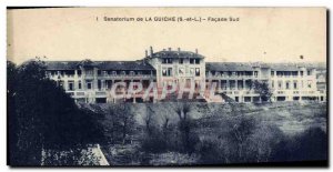 Old Postcard Sanatorium De Guiche South Facade