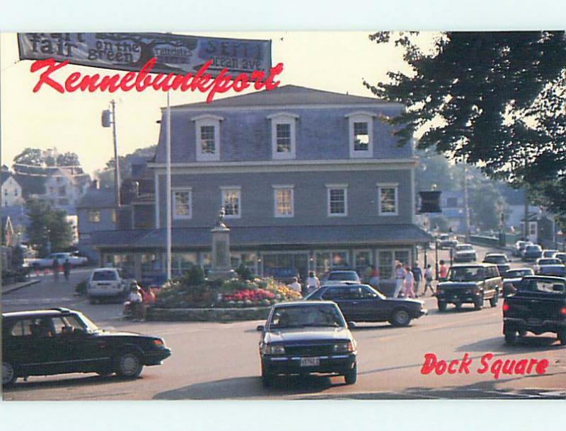 Unused 1980's OLD CARS & SIGN FOR FALL FAIR & SHOPS Kennebunkport ME t4165@