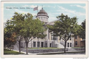 GUTHRIE, Oklahoma; Carnegie Library, 10-20s