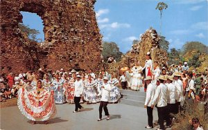 Typical Dances Panama Post Card