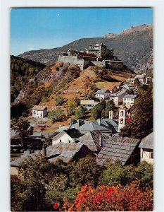 Postcard Chateau Queyras et sa fortresse, Château-Ville-Vieille, France