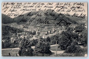 Schramberg Baden-Württemberg Germany Postcard General View 1906 Posted