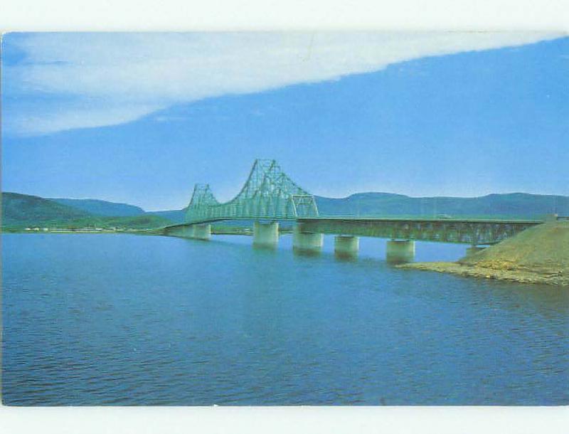 Unused Pre-1980 BRIDGE SCENE Campbellton New Brunswick NB HQ9377