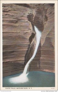 New York Watkins Glen Pluto Falls Curteich