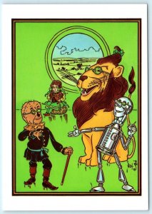 WIZARD OF OZ Scarecrow With Brains  1986 Artist Denslow  4x6 Postcard