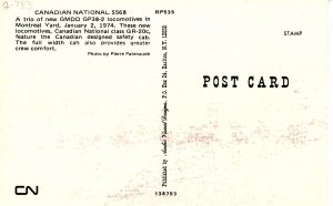 Trains -  Canadian National #5568   (audio visual series)