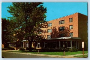1958 Bowling Green Ohio OH Vintage Postcard Prout Hall State University Building